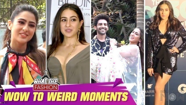 'Sara Ali Khan\'s Different Outfits That Grabbed Eyeballs | WOW And Oops Moment | What The Fashion'