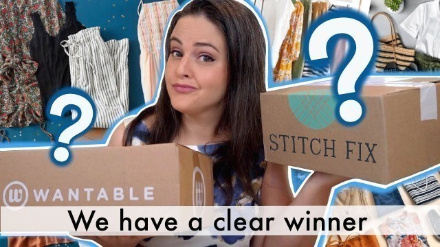 'Stitch Fix vs. Wantable - Clothes Subscription Box SMACKDOWN! | Jen Luv'