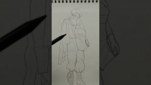 'Jungkook\'s incredible fashion...  #shorts #drawing #middleofthenight #jungkook'