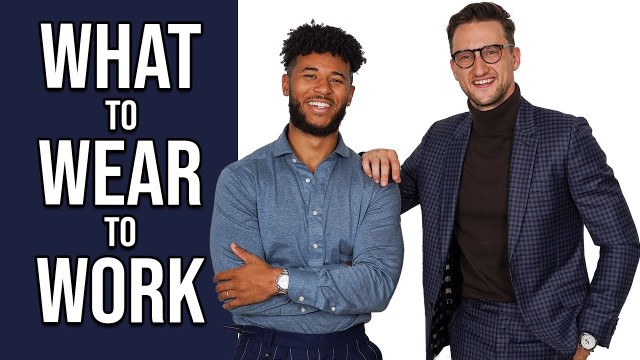 '8 Casual Work Outfits for Men | Office Style Inspiration with Trey Bryant'