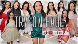 'FASHION HAUL | TRY-ON | LIGHT IN THE BOX'