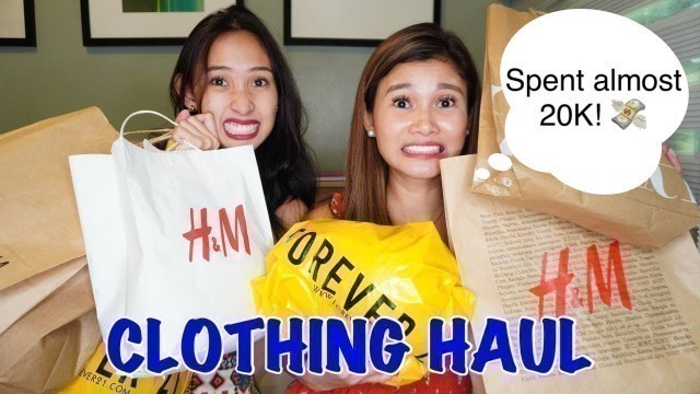 'TRY ON CLOTHING HAUL (spent almost 20K) | Jen Barangan'