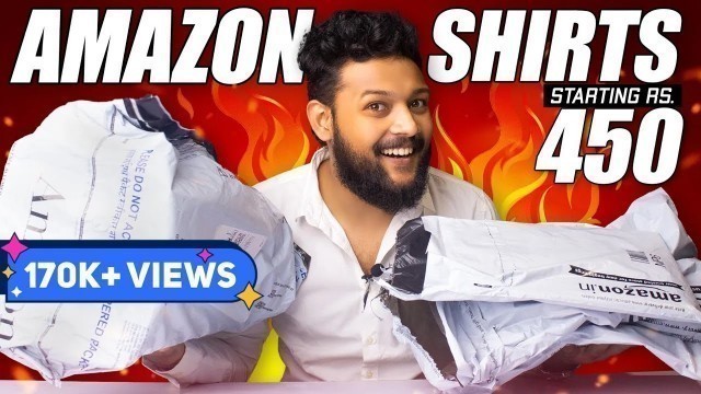 '5 BEST CASUAL SHIRTS FOR MEN on AMAZON 