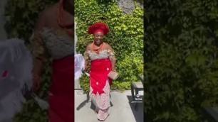 'GRWM Owanbe Nigerian Traditional Urhobo Wedding Owambe Asoebi Fashion Style Inspo For Wedding Guest'