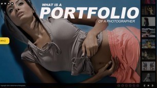 'What is Portfolio in Photography ? |  How To Make  Portfolio as a Photographer ? | Hindi'