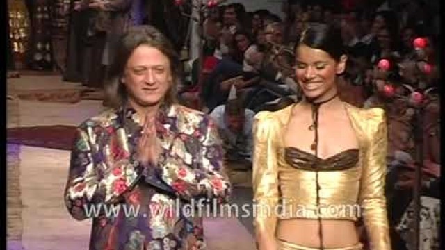 'Rohit Bal fashion show: Belly buttons, trendy fashion of the day or over the top non every-day wear?'