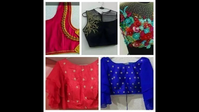 'Trendy Fashion Exclusive Cape drape Blouse Exclusive Collections | #StylishTrends'