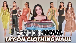 'HUGE TRENDY TRY-ON CLOTHING HAUL 2023 | Fashion Nova Outfit Ideas (20+ items)'