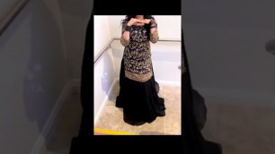 '#blacksharara #suit #shararalovers #new design #shorts #/)blacksuit #ytvideo #trendyfashion #video'