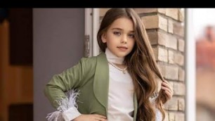 'تشكيلة رائعة من ملابس الاطفال بناتي لعيد الفطر 2023. kids trendy fashion collection #عيد_الفطر'