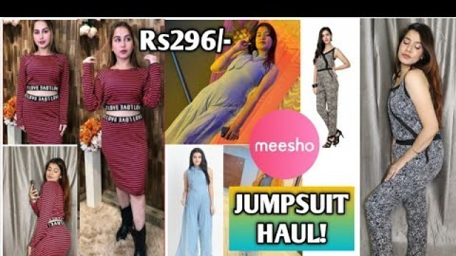 'Fancy JUMPSUITS Meesho Haul Starting Rs296/- 