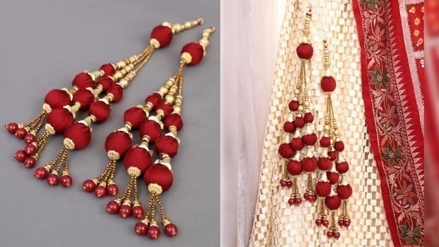 'Trendy!!..Fashion DIY Tassels For Lehenga ❤