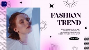 'Create Trendy Fashion Slideshows With This Premiere Pro Template'