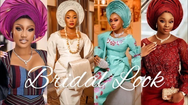 'Nigerian Bridal Look | Yoruba Bride | Fashion | Styles'