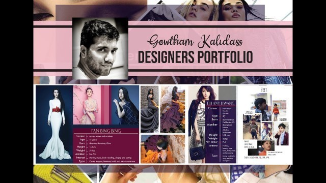 'Fashion Portfolio # பேஷன் போர்ட்ஃபோலியோ # Gowtham Kalidass'