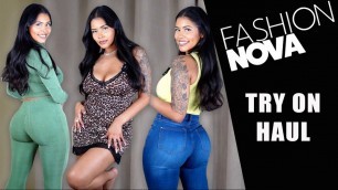 'TRENDY FASHION NOVA SUMMER/FALL TRY-ON HAUL 2022'