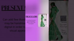 'How to create fashion design portfolio #shorts #viral'