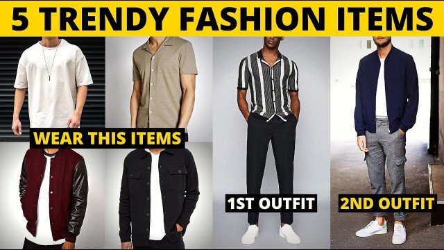 '5 Trendy Fashion Items For Men | Latest Fashion Trends | Men\'s Fashion | हिंदी में'