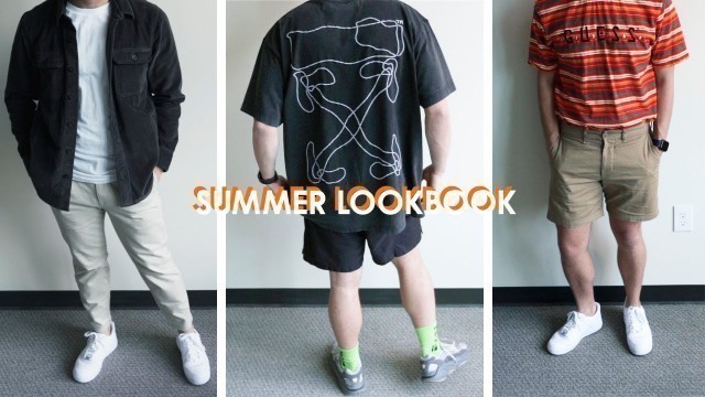 'MENS SUMMER LOOKBOOK 2020 | Summer Outfit ideas'