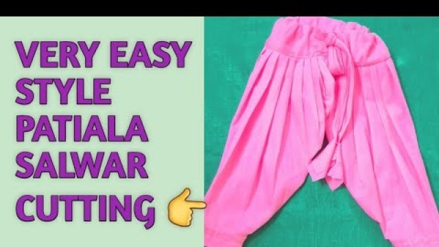 'Latest Patiala Salwar Cutting And Stitching | shorts | shortindia | zedi trendy fashion |#salwar'