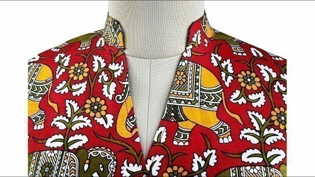 'Collar Neck Design Cutting & Stitching (Neck Design) || trendy Fashion'