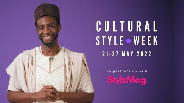 'Antony Aris-Osula Showcases His Nigerian Cultural Style Agbada For Cultural Style Week'