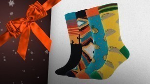 'Great Men Gifts Ideas - Cool Mens Socks / Countdown To Christmas 2018! | Christmas Gift Guide'