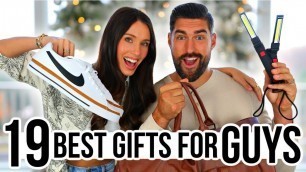 '19 BEST Gifts for GUYS! *Mens Gift Guide 2022*'