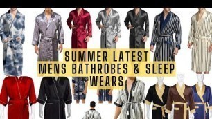 '#Mens Bathrobes &night sleepsuits ideas for summer2022/নতুন নাইট স্লিপ সুট ফোর মেন্স/Style Like Diva'