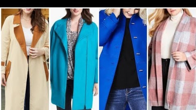'most trendy fashion of winter long coats upper & cardigans for modern young girls'