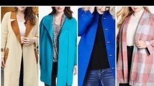 'most trendy fashion of winter long  coats upper & cardigans for modern young girls'