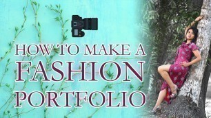 'How to make a Fashion Portfolio #fashionphotography #fashionportfoliotv'