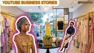 'How A Nigerian Youtuber Build Her  Fashion Business With YouTube Earnings @Stylebyreme'