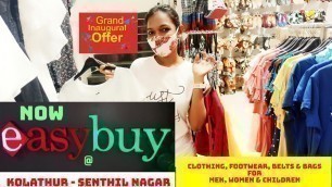 'EASY BUY CLOTHINGS VLOG @ KOLATHUR - CHENNAI || Trendy || Fashion || Affordable price'