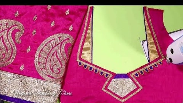 'Trendy fashion blouse - For fancy saree'