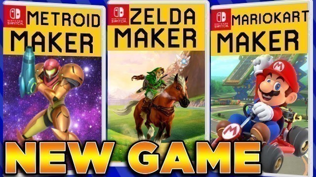 'What If OTHER Nintendo Series Had Mario Maker Style Games!'