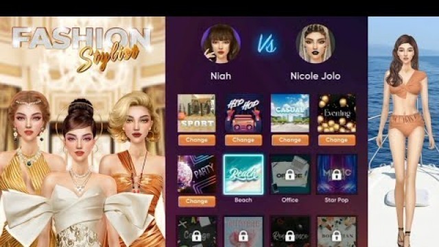 'Niah vs. Nicole Jolo (Beach) | Fashion Stylist: Dress Up Game'