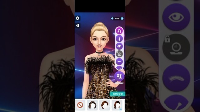 'Doll fashion style game ✨#dollgame #makeup #dressup #forchildern #like #share'