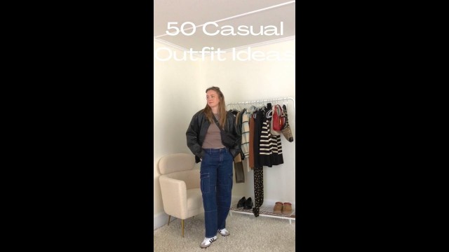 'Casual fall outfit ideas | #aritzia #thrifting #thrifthaul #y2kfashion #fashionblogger #howtostyle'