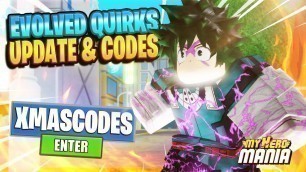 'HOW TO GET SHOOT STYLE IN THIS ROBLOX MY HERO ACADEMIA GAME! (My Hero Mania Codes)'