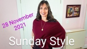 'Sunday Style and great, updated information on my Front Door Fashion Unboxing- 28 November 2021'