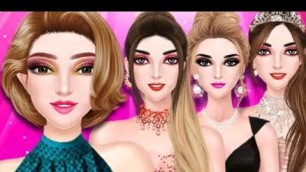 'Fashion stylist makeup game||makeover fashion girls games||Android gameplay||@officialnkgamer'