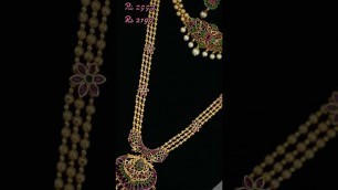 'Upgrade Your Style Game with a Stunning One Gram Gold Long Necklace'