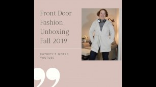 'Front Door Fashion Unboxing- A Fashion Style Box'