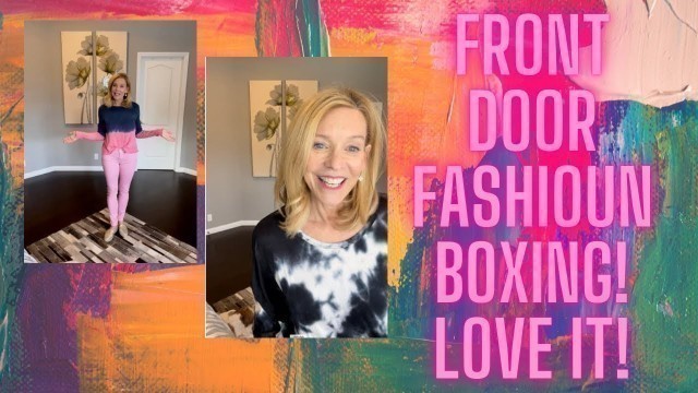 'Front Door Fashion Styling Service Unboxing! Loving it!'