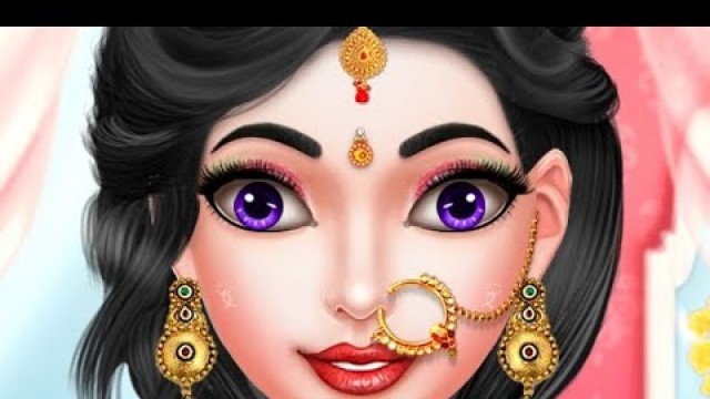 'Indian wedding retuals and bride fashion designer||@StylishGamerr   ||makeup dressup game'