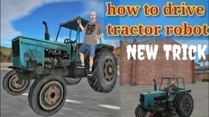 'How to drive tractor Robot |Slavic gangster style | Game Shop'