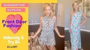 'Front Door Fashion Unboxing & Try on! Summer Styles! A Hit!'