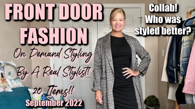 'Front Door Fashion | September 2022 | 20 Styles! Collab - who was styled better?'