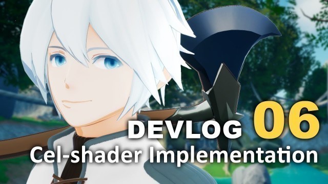 'Getting Cel Shader to work in our game! | Anime style farming sim game - Project Skyfarm Devlog #06'